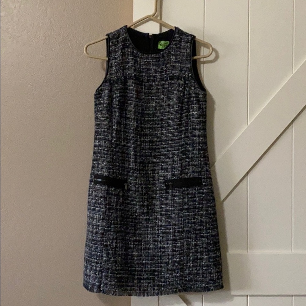 Loft Herringbone Dress